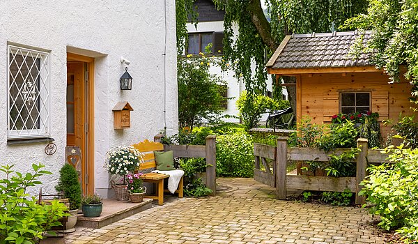 Zemin kat daire ile 2.5 Odalar | Kreuth | 701351 | Hauseingang