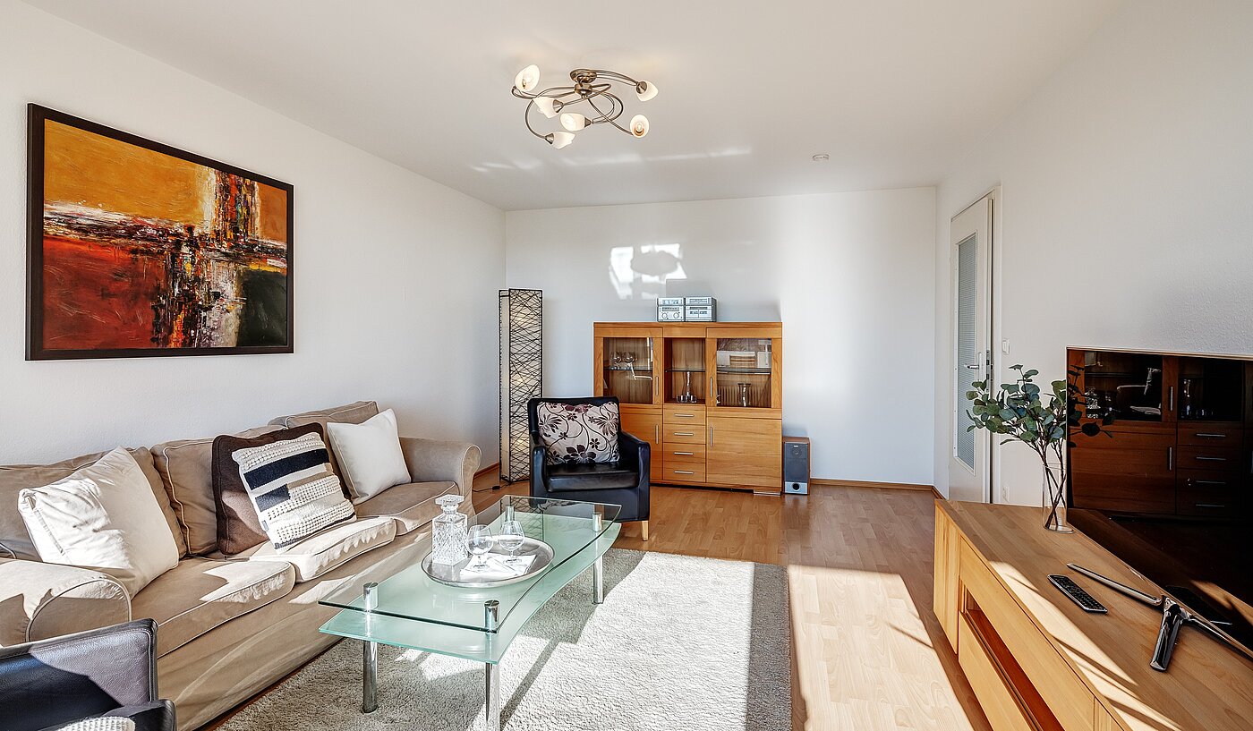 Düz ile 3.5 Odalar | Haar | 2201ML5 | Lichtdurchfluteter Wohnraum