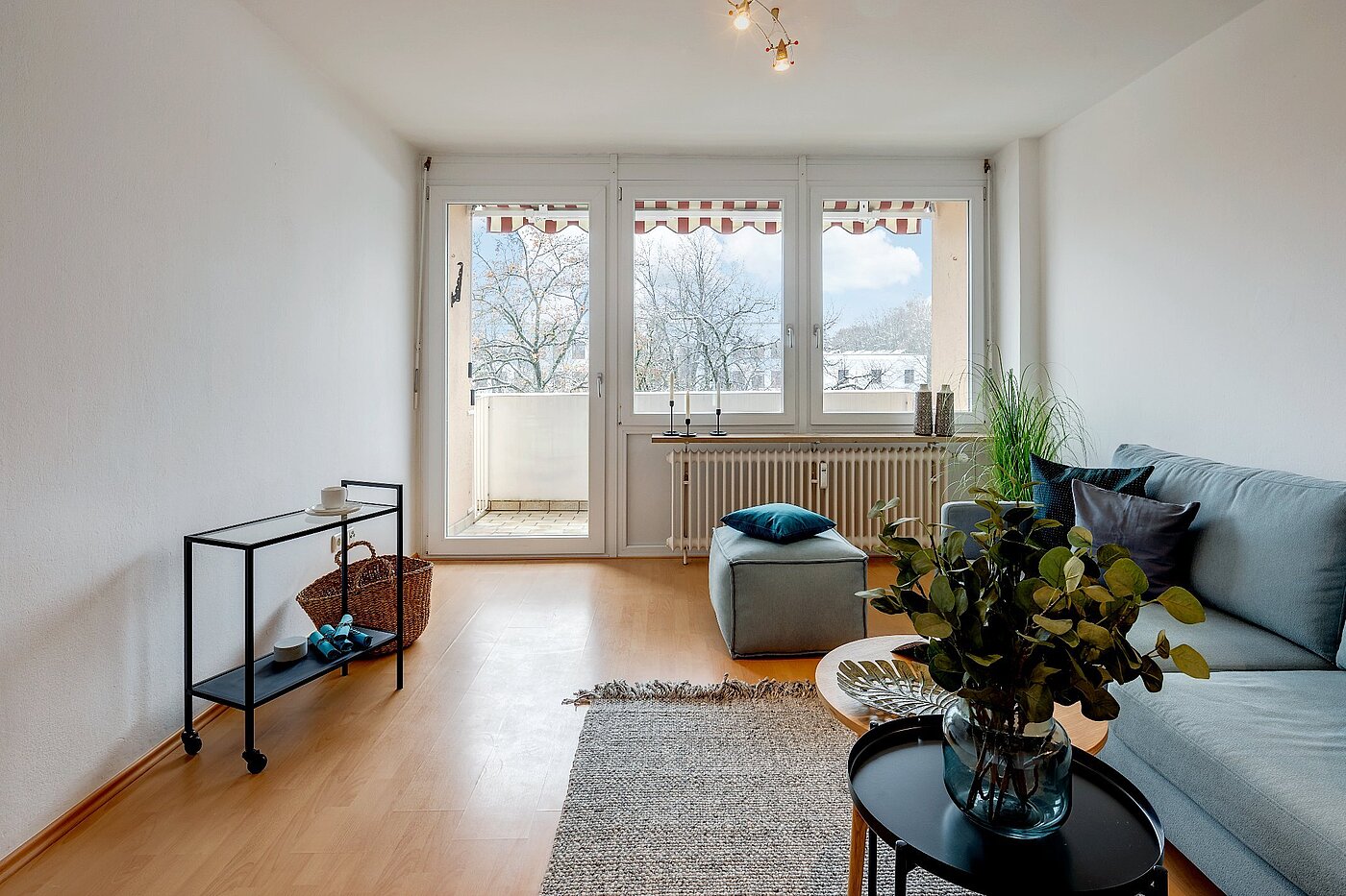 Plat met 2 Kamers | München-Sendling-Westpark | 1811ML1 | Wohnzimmer mit