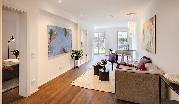 Terrassenwohnung a  címen 2 Szobák | München-Harlaching | 70372 | Viel Platz...