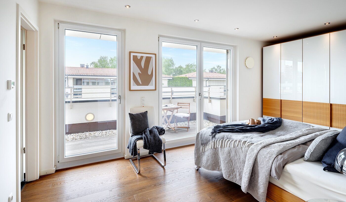 Penthouse a  címen 3.5 Szobák | München-Oberföhring | 70237 | ...Zugang zur Dachterrasse...