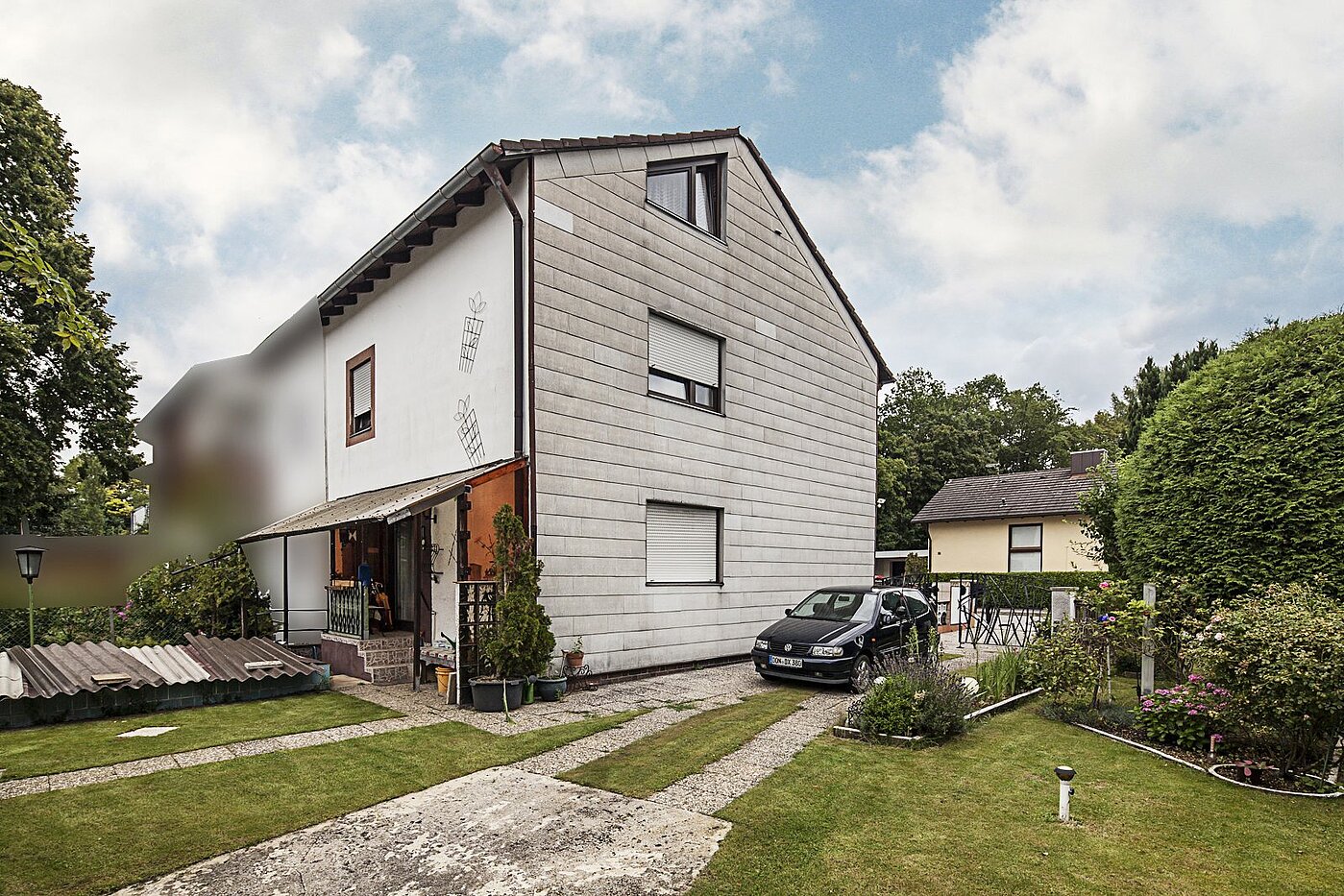 Grundstücke | 496m² | Germering | 1607ML5 | Gartenseite Haus