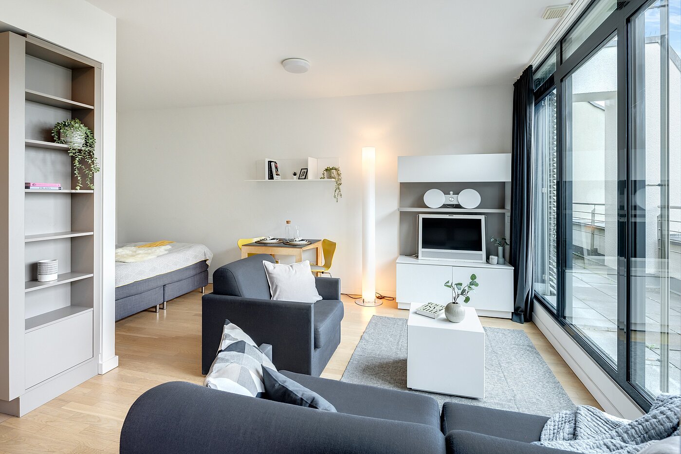 Apartment med 1.5 Rum | München-Bogenhausen | 70233 | Behaglicher Komfort...