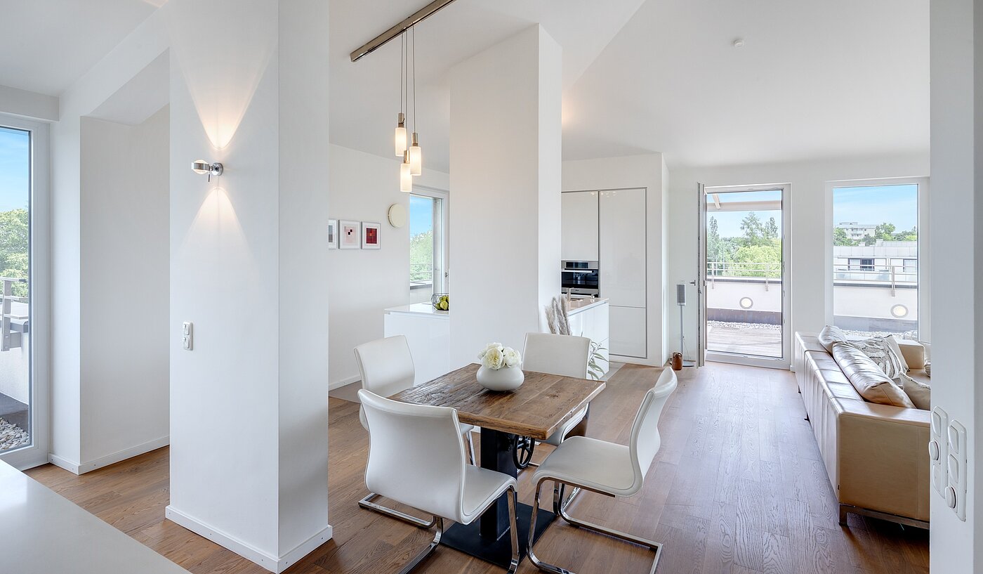 Penthouse a  címen 3.5 Szobák | München-Oberföhring | 70237 | ...mit Essbereich