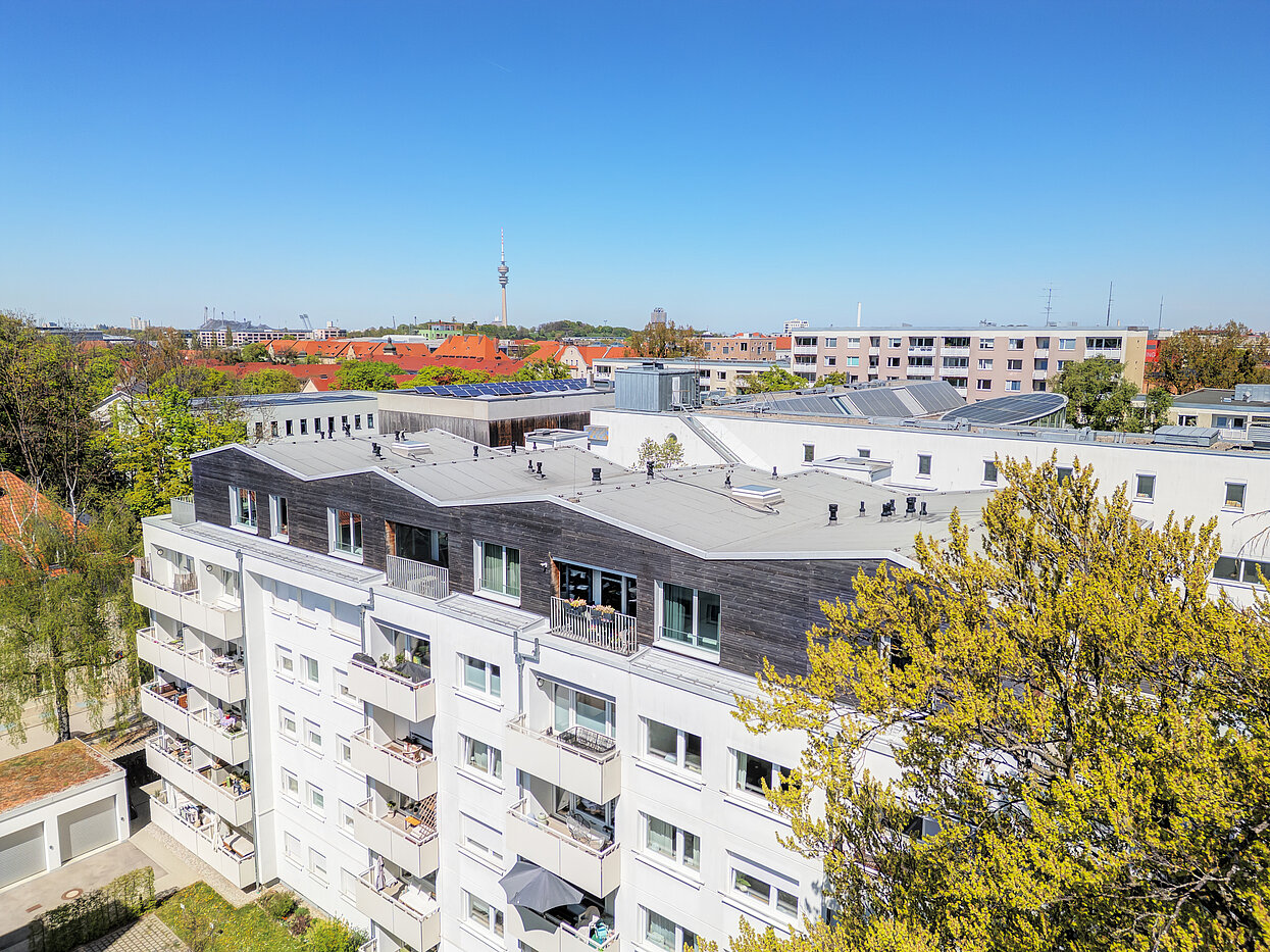 Penthouse 와 함께 2 객실 | München-Maxvorstadt | 70427 | Außenansicht