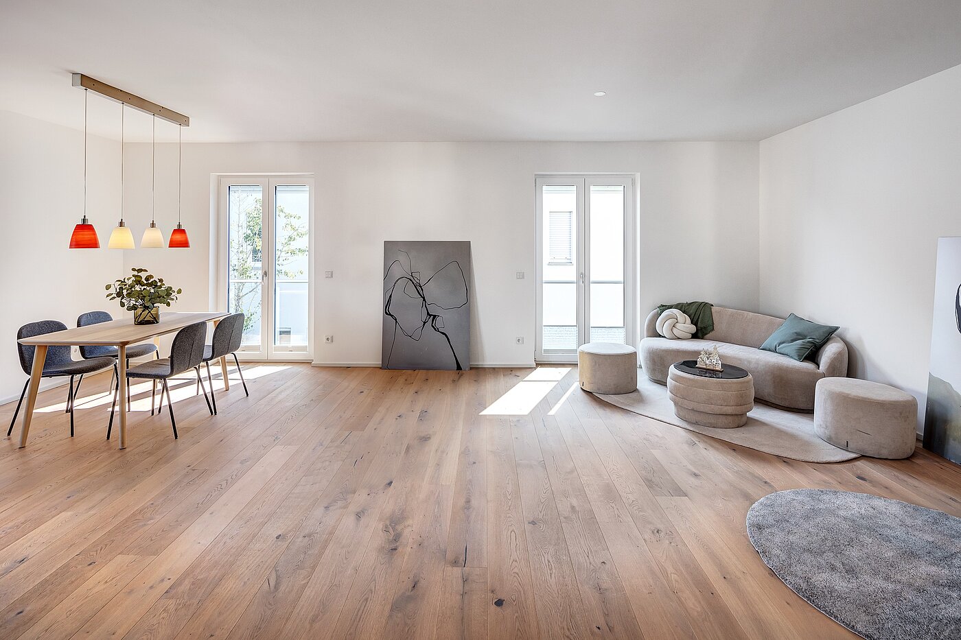 Дворівнева квартира з 4 Кімнати | München-Obermenzing | 701553 | Lichtdurchfluteter Wohnbereich