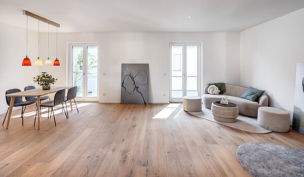 Дворівнева квартира з 4 Кімнати | München-Obermenzing | 701553 | Lichtdurchfluteter Wohnbereich