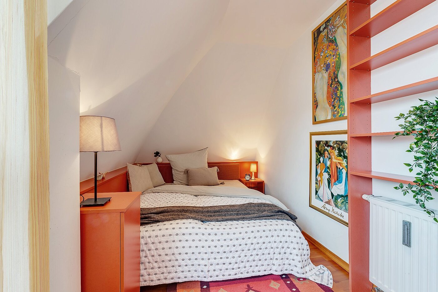 Podkrovní byt s 2 Pokoje | München-Sendling | 1911ML4 | Schlafzimmer