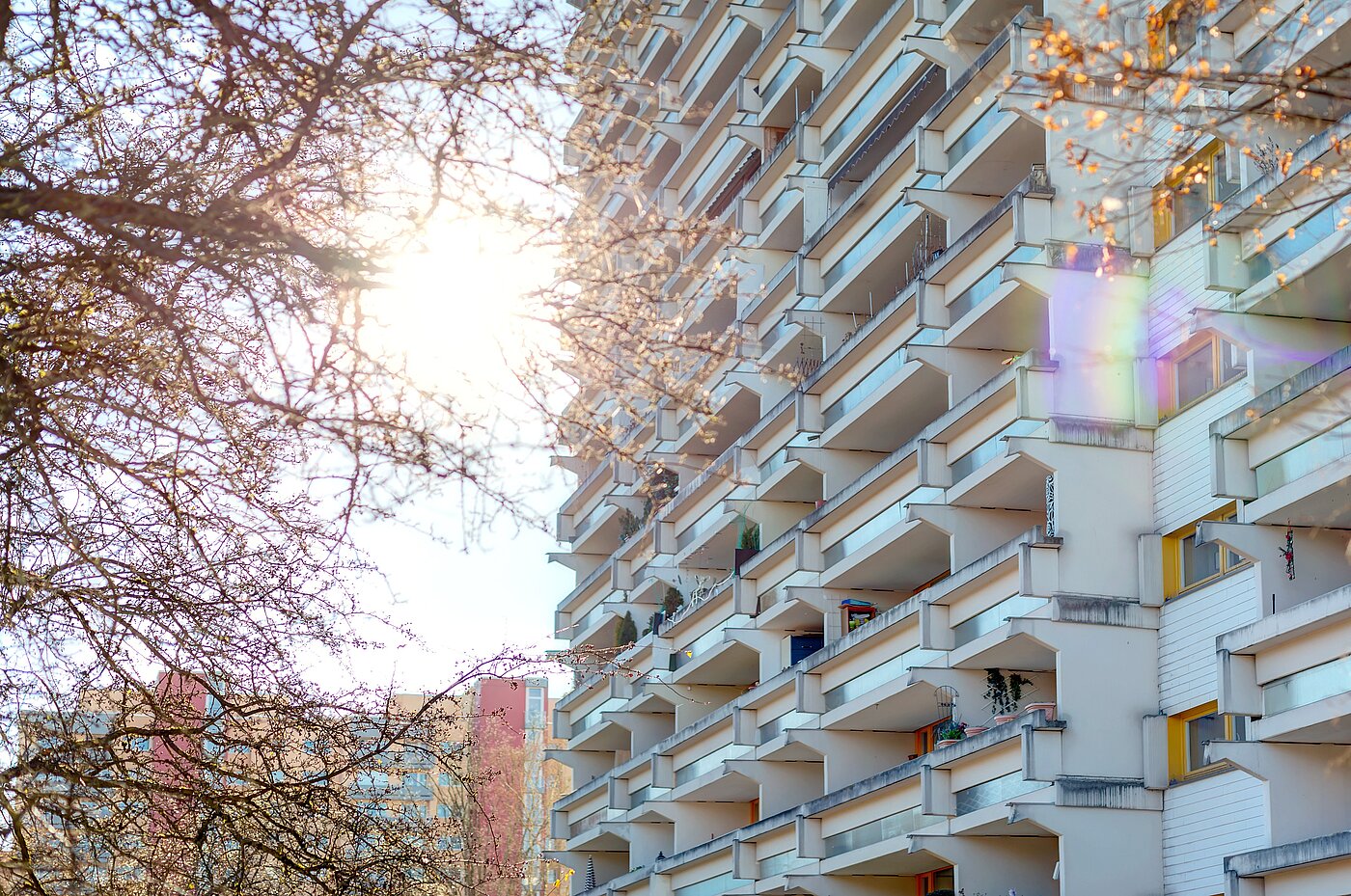 Apartment med 1 Værelse | 70308 | Gebäudeansicht