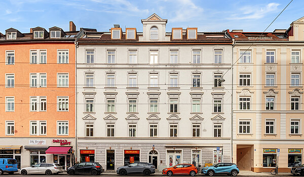 Lapos a  címen 2 Szobák | München-Au | 70387 | Außenansicht