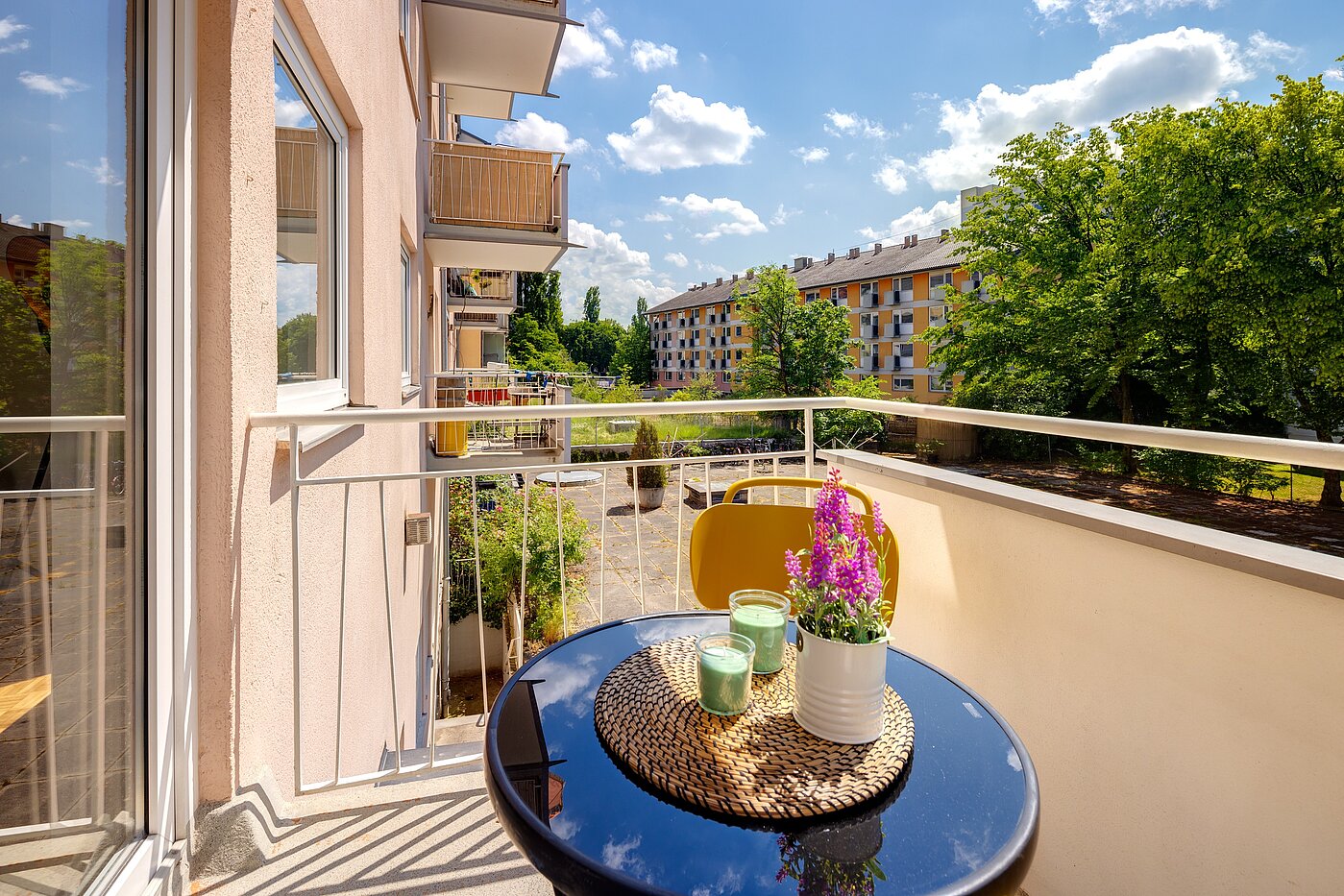 Плосък с 3 Стаи | München-Obergiesing | 70028 | Gemütlicher West-Balkon mit...