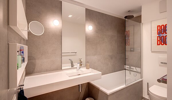 Lapos a  címen 2 Szobák | München-Isarvorstadt | 70459 | Badewanne