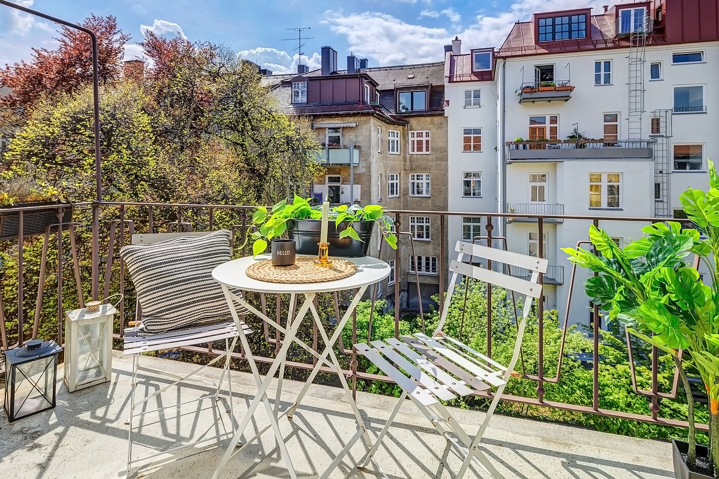 Płaski z 1.5 Pokoje | München-Schwabing | 70014 | Sonniger Balkon