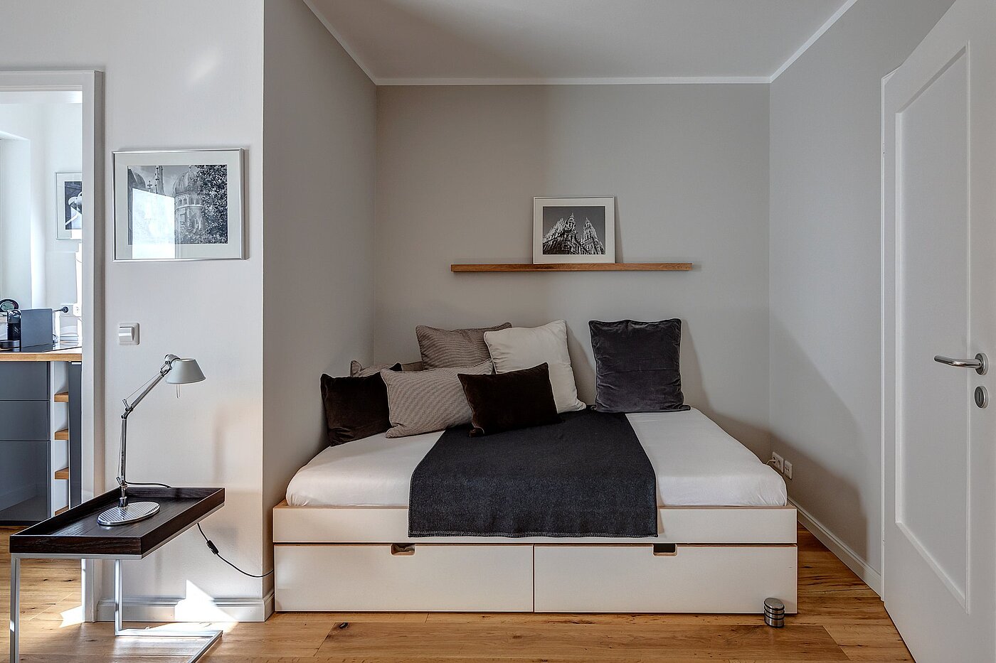 Düz ile 1 Oda | München-Schwabing | 2109ML5 | ... Schlafnische...