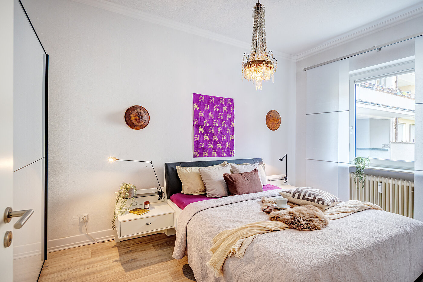 Апартамент на партерния етаж с 2 Стаи | München-Schwabing | 70394 | Schlafzimmer