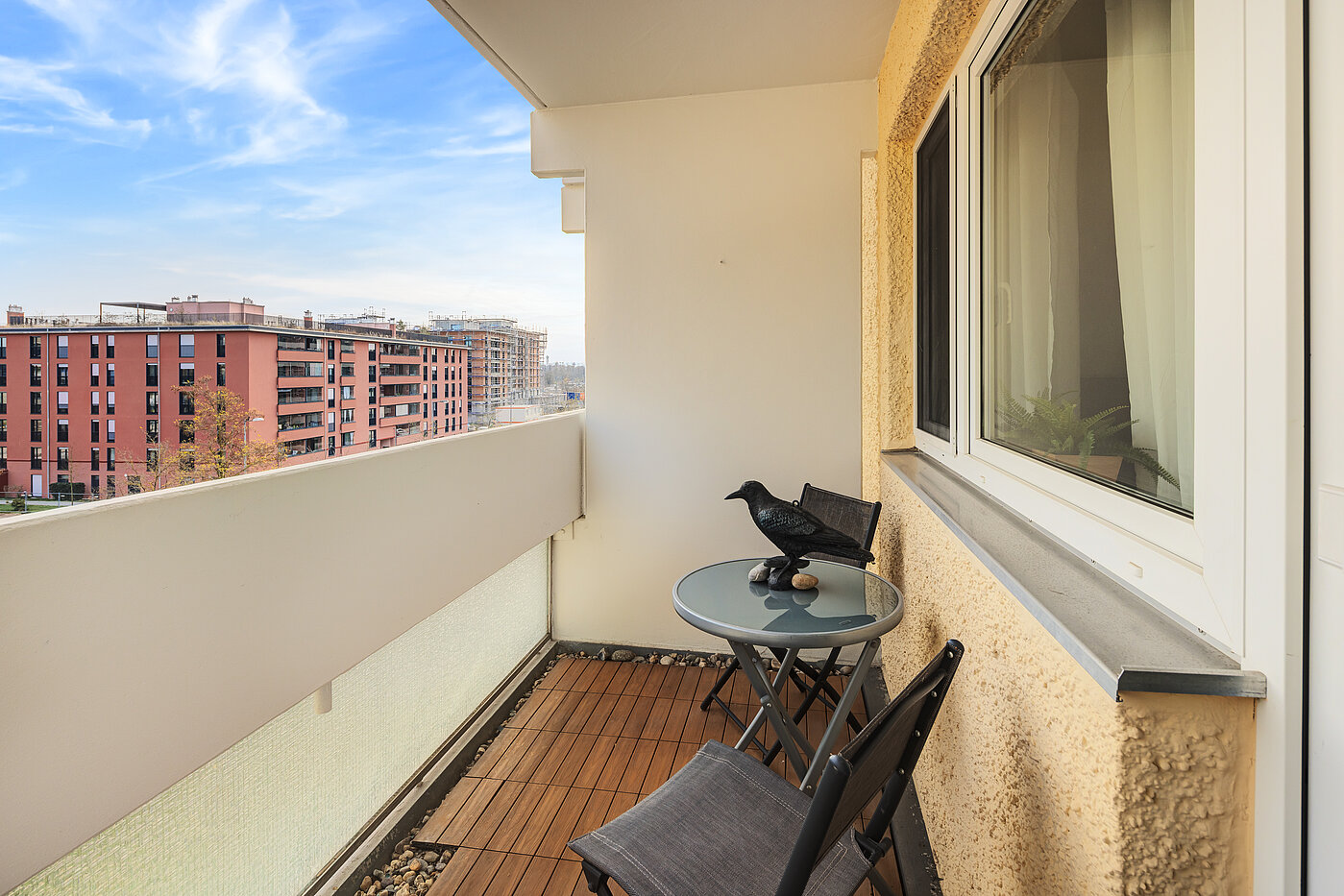 Platt med 2 Rum | München-Moosach | 70407 | Balkon