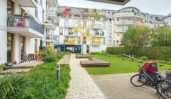 Tussenverdieping met 3 Kamers | München-Sendling | 2009ML8 | Gepflegter Innenhof