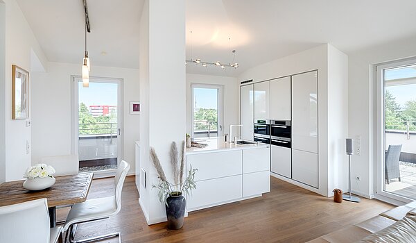 Penthouse a  címen 3.5 Szobák | München-Oberföhring | 70237 | Offene Küche...