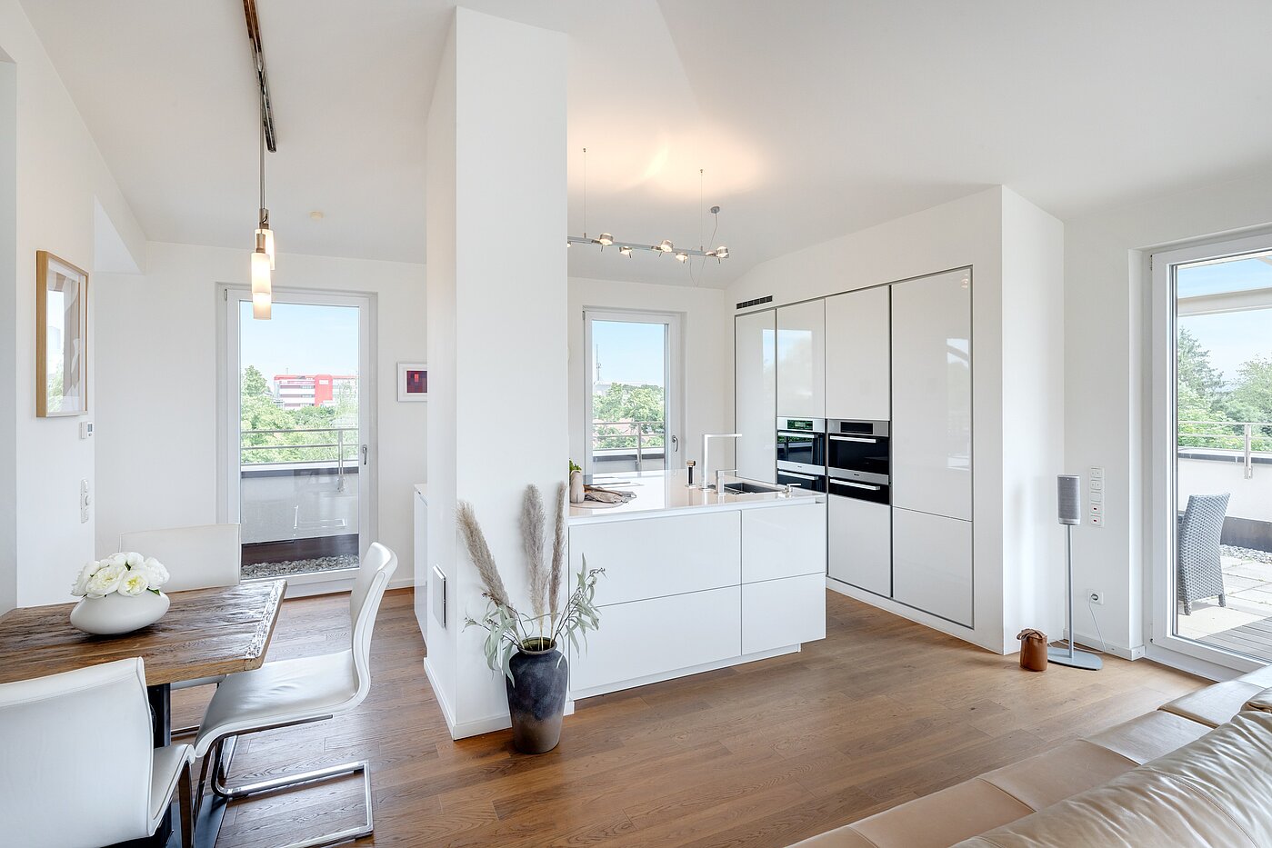 Penthouse med 3.5 Rum | München-Oberföhring | 70237 | Offene Küche...