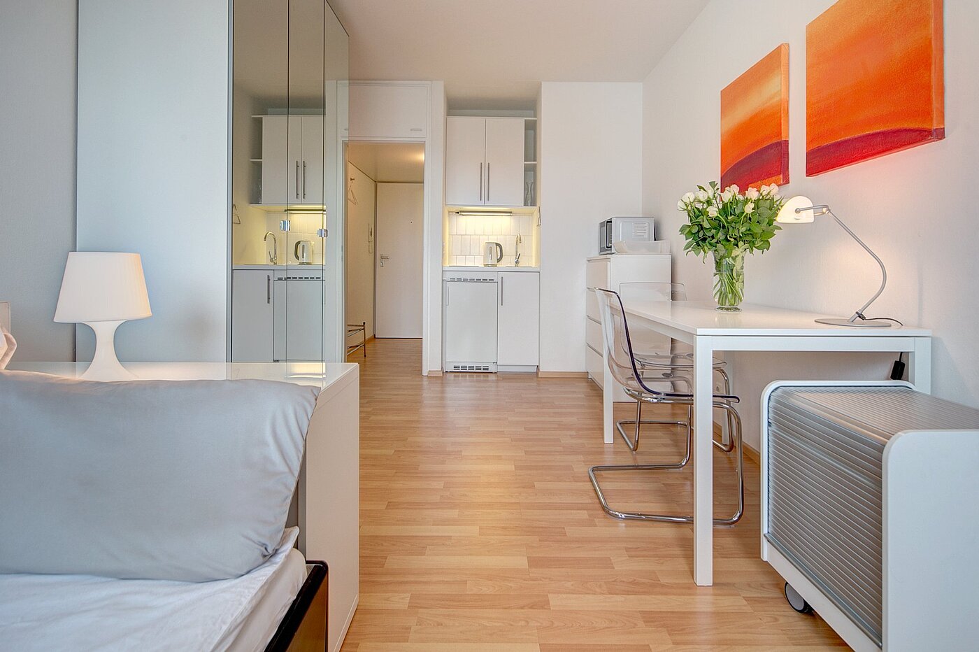 Lejlighed i stueetagen med 1 Værelse | München-Isarvorstadt | 1908ML5 | Wohnzimmer-Beispiel