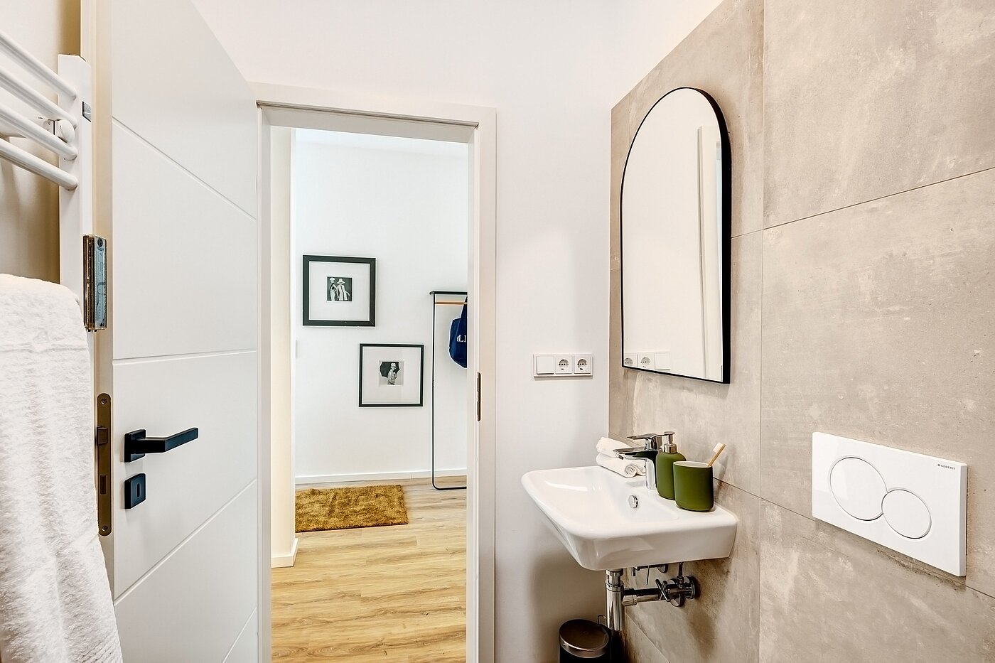 Плосък с 2.5 Стаи | München-Obermenzing | 700191 | ...mit Handtuchheizkörper