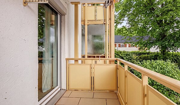Platt med 2 Rum | München-Allach | 70412 | Balkon