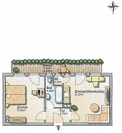 Nicht maßstabsgetreu