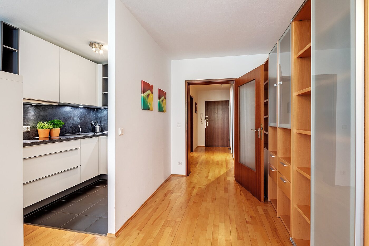 플랫 와 함께 1 방 | München-Haidhausen | 2102ML4 | Blick zum Eingangsbereich