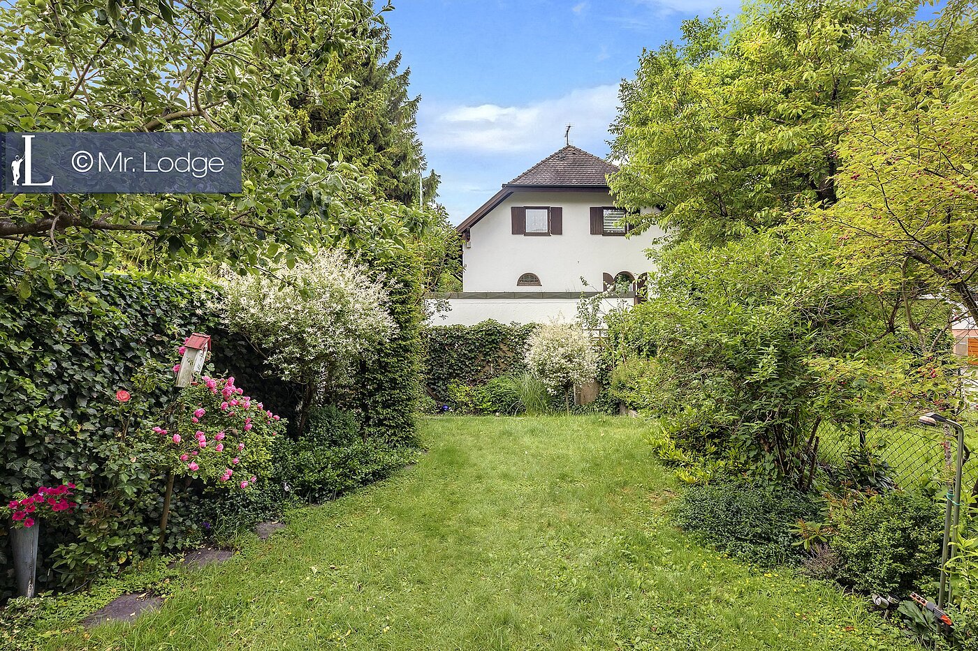 1층 평면 와 함께 2 객실 | München-Lochhausen | 1706ML1 | Garten, Blick von der Terrasse