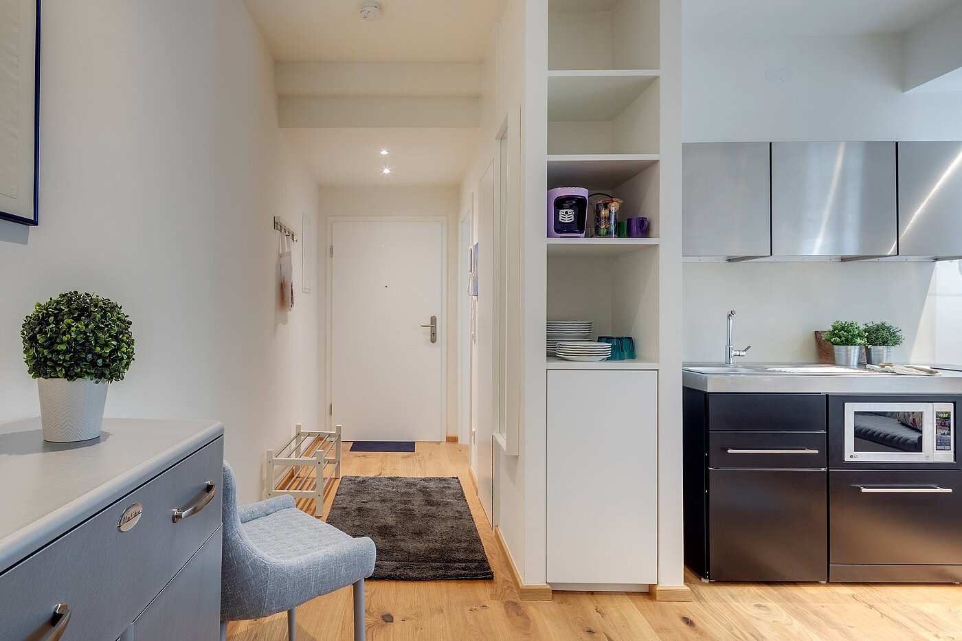 Apartment with 2 room | München-Maxvorstadt | 2107ML5 | Offener Wohnbereich, Stauraum