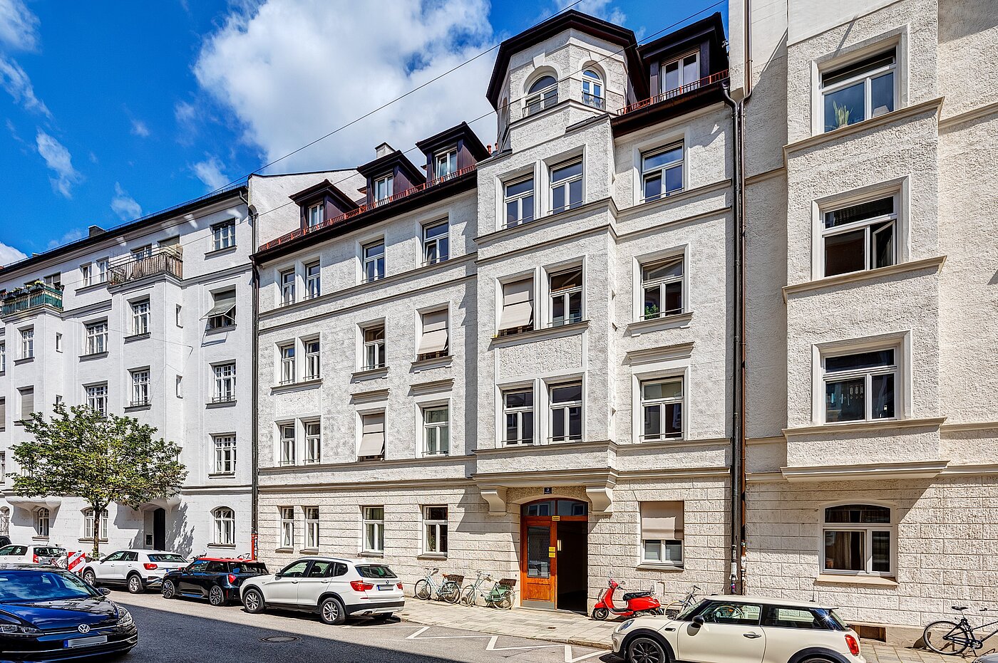 Апартамент на партерния етаж с 1.5 Стаи | München-Lehel | 70149 | Gebäudeansicht