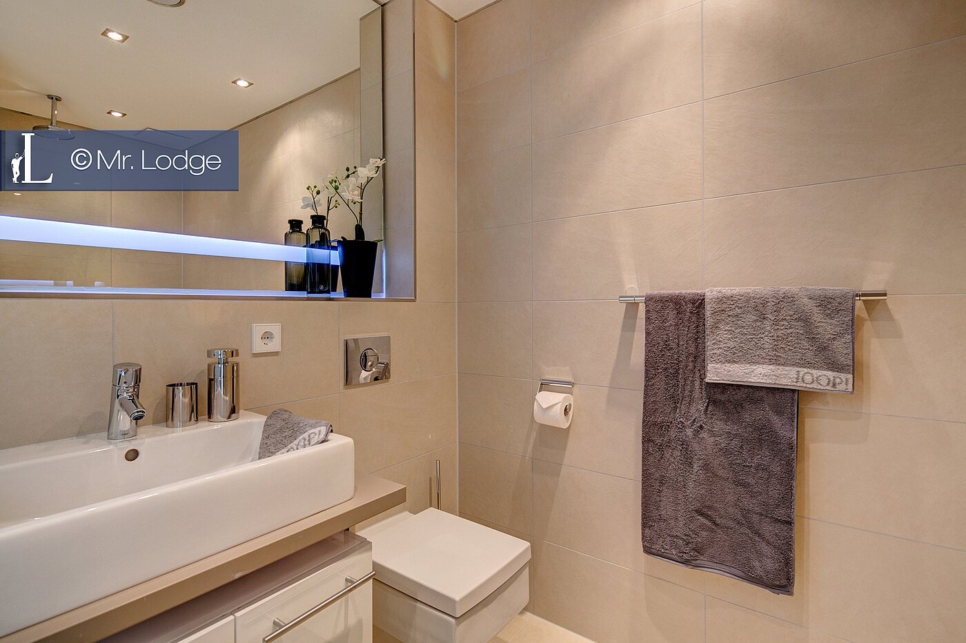 Flad med 1 Værelse | München-Bogenhausen | 1802ML4 | Modernes Badezimmer