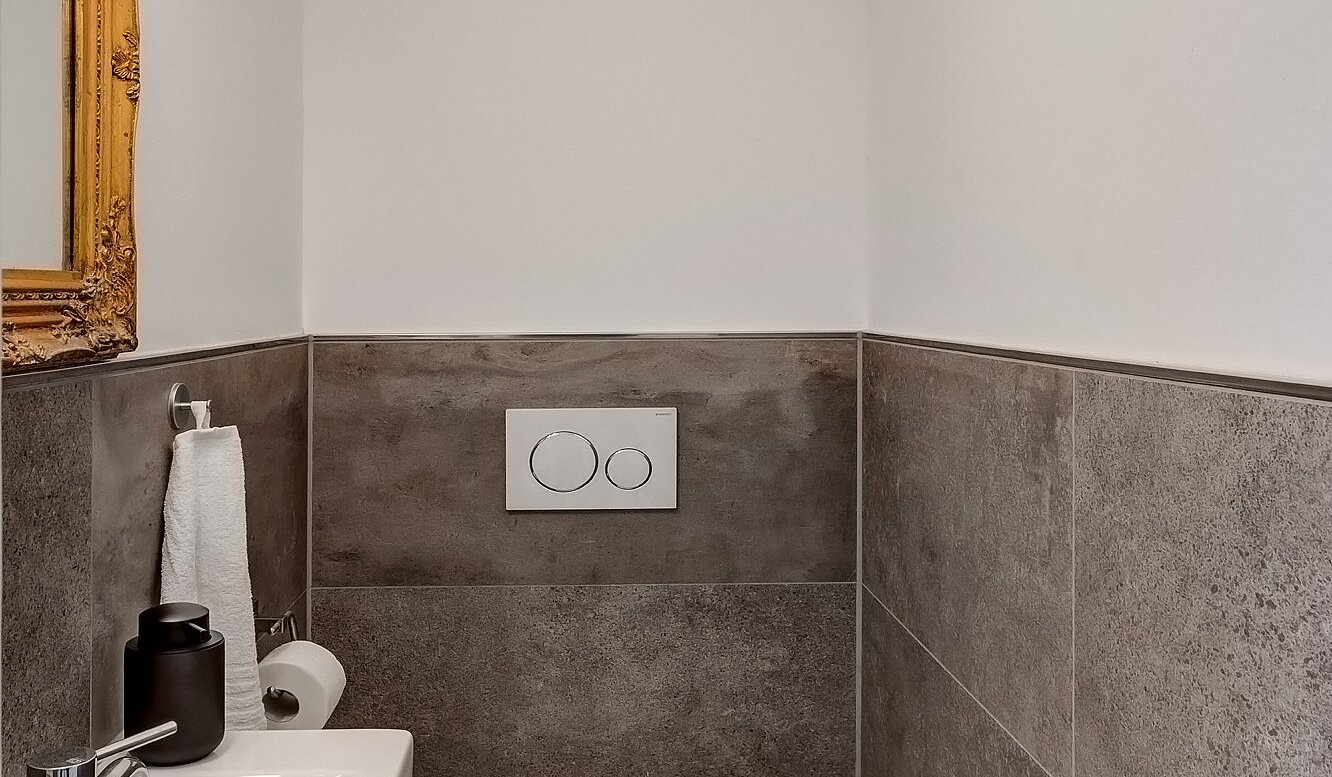 Düz ile 4 Odalar | Ismaning | 700081 | Modernes Gäste-WC