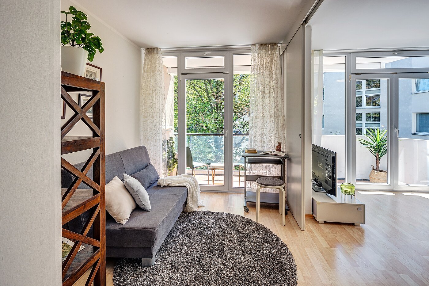 Flad med 2.5 Værelser | München-Nymphenburg | 2204ML61 | ...mit Zugang zum Balkon