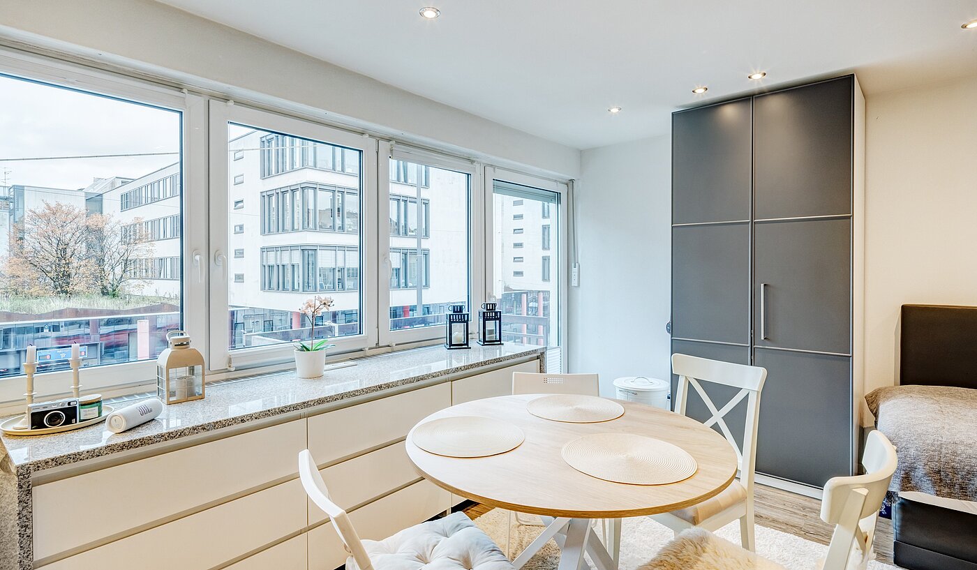 Apartment com 1 Quartos | München-Bogenhausen | 703041 | Wohn- und Essbereich