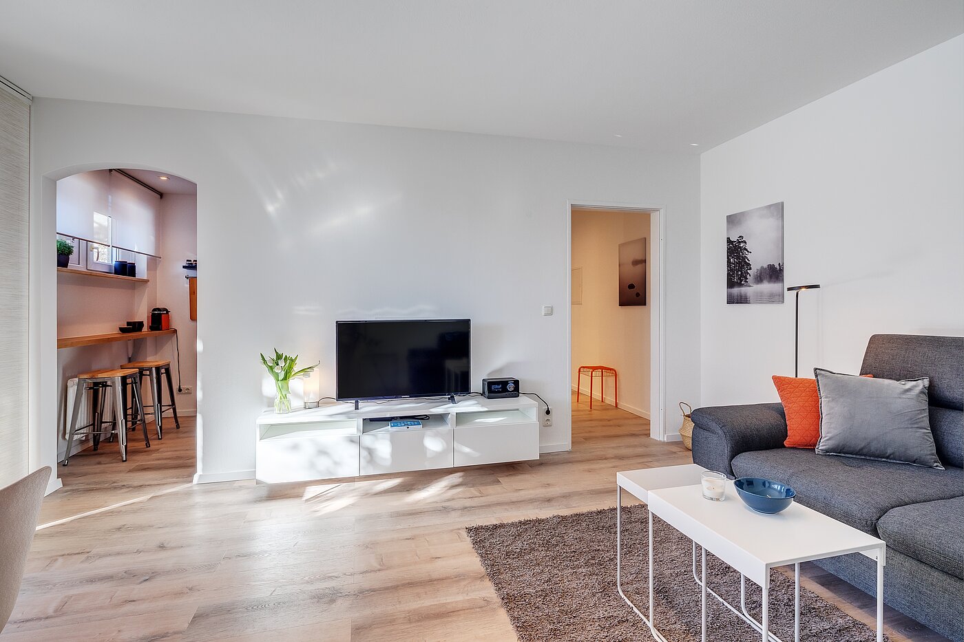 Lejlighed i stueetagen med 2 Værelser | München-Moosach | 70462 | Wohnzimmer