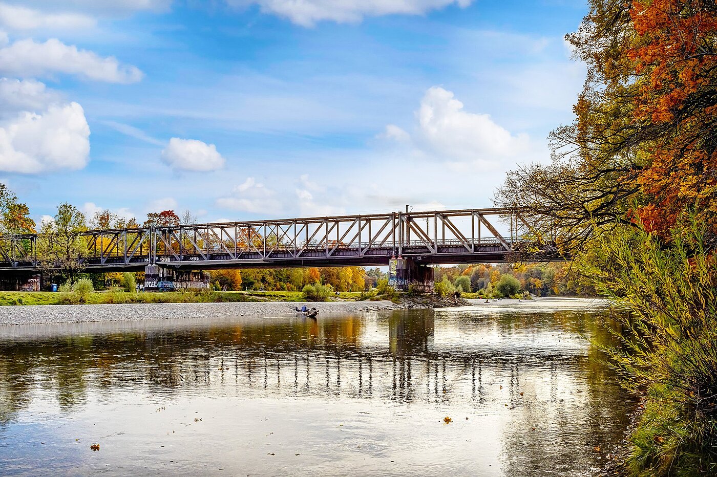Ploché s 1 Pokoj | München-Isarvorstadt | 2110ML3 | Herbstimpressionen von...