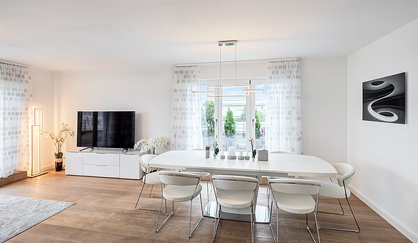 Penthouse με 3 Δωμάτια | München-Riem | 70468 | ...Essbereich mit...