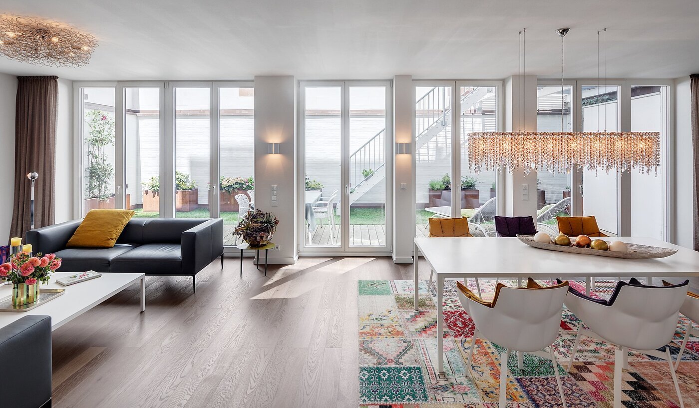 Плосък с 5 Стаи | München-Maxvorstadt | 1807ML1 | Wohnen mit Blick ins Atrium