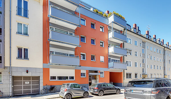 Επίπεδη με 1 Δωμάτιο | München-Schwabing | 70449 | Außenansicht