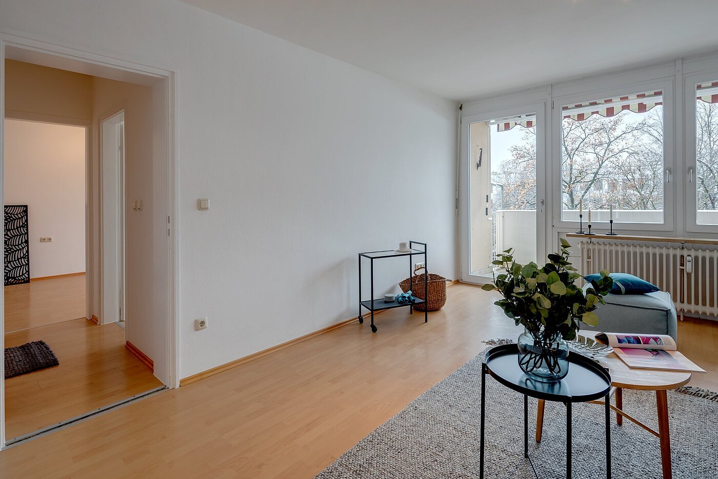 Plat met 2 Kamers | München-Sendling-Westpark | 1811ML1 | Zugang zum Balkon