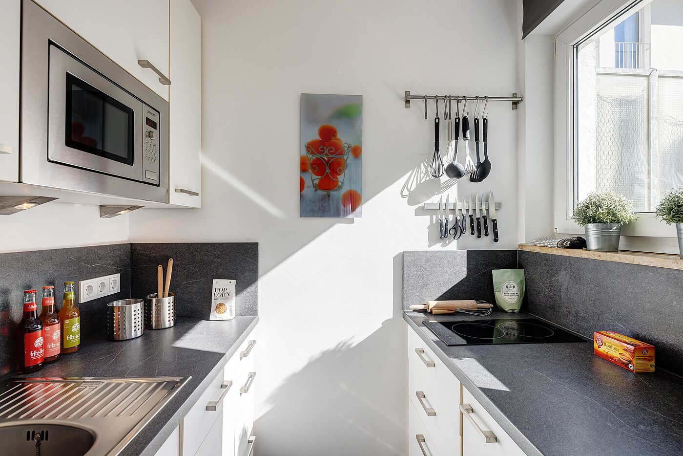 Plat cu 1 Camera | München-Maxvorstadt | 70027 | Separate Küche mit...