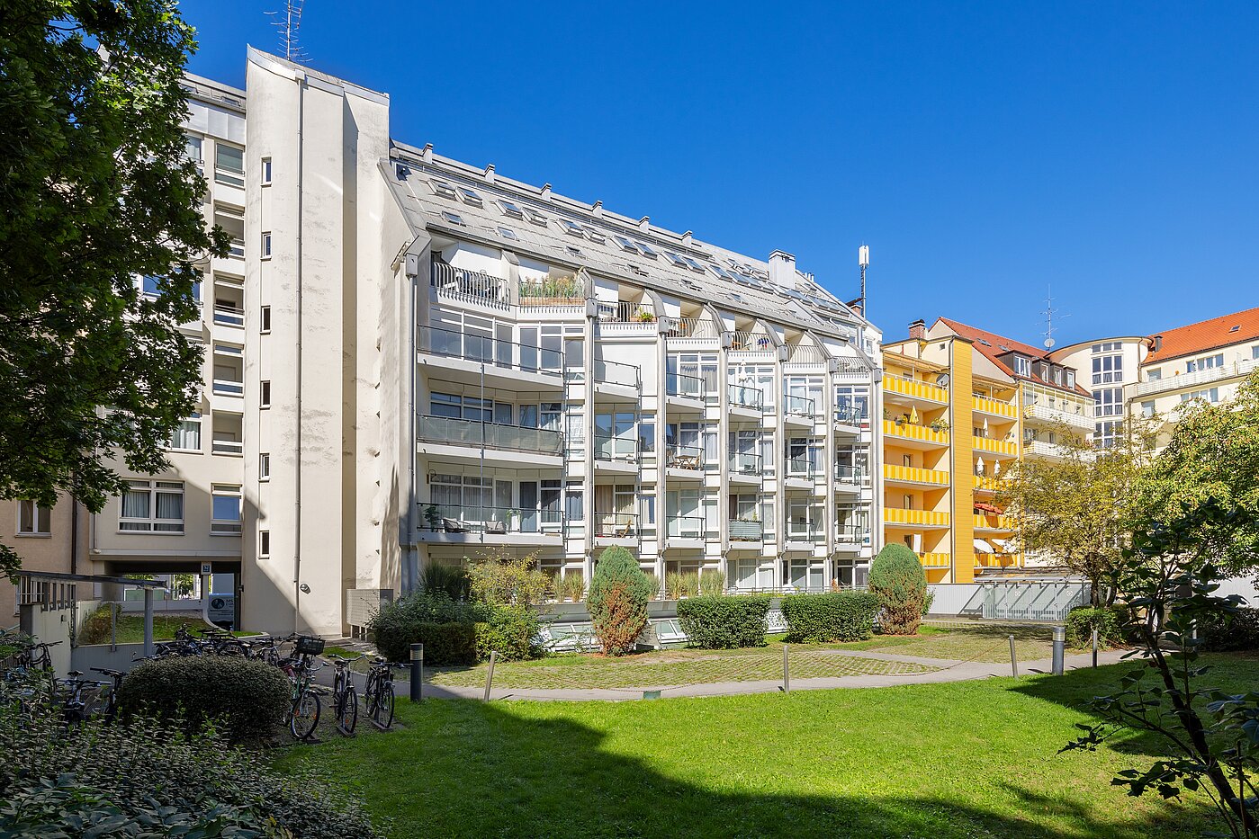 Büro | München-Maxvorstadt | 70498 | Gartenansicht