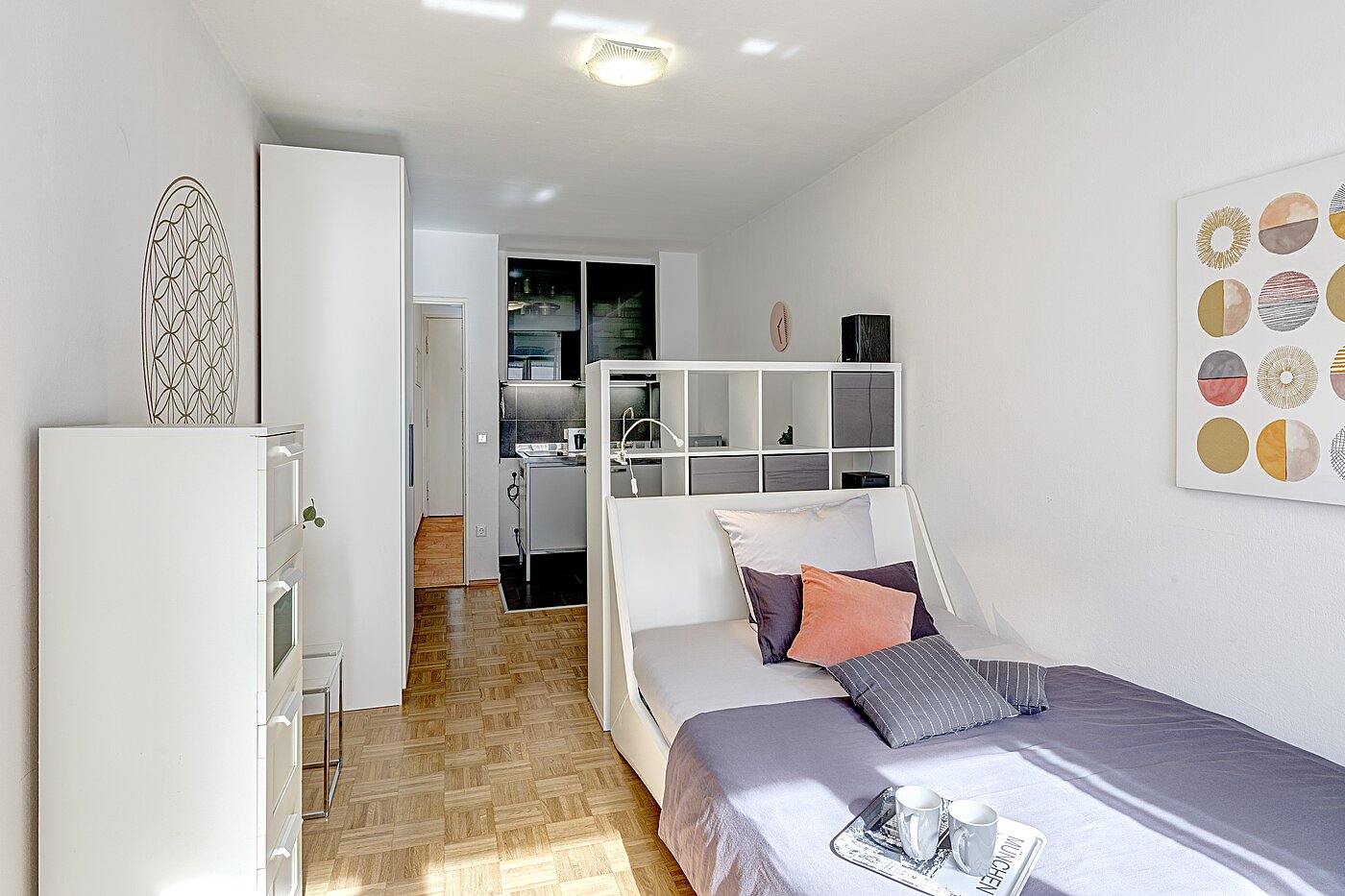 Plat met 1 Kamer | München-Solln | 70137 | ...Schlafen...