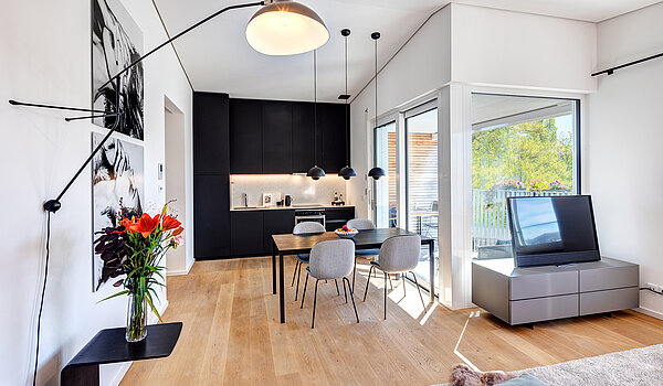 Penthouse met 2 Kamers | München-Maxvorstadt | 704271 | Schicke Einbauküche mit......