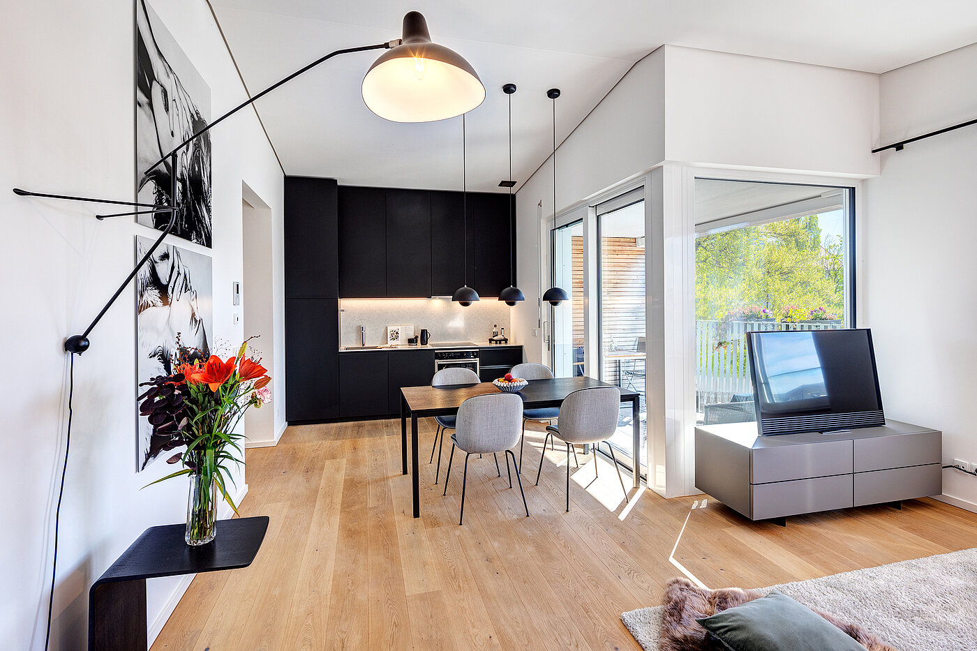 Penthouse z 2 Pokoje | München-Maxvorstadt | 704271 | Schicke Einbauküche mit......