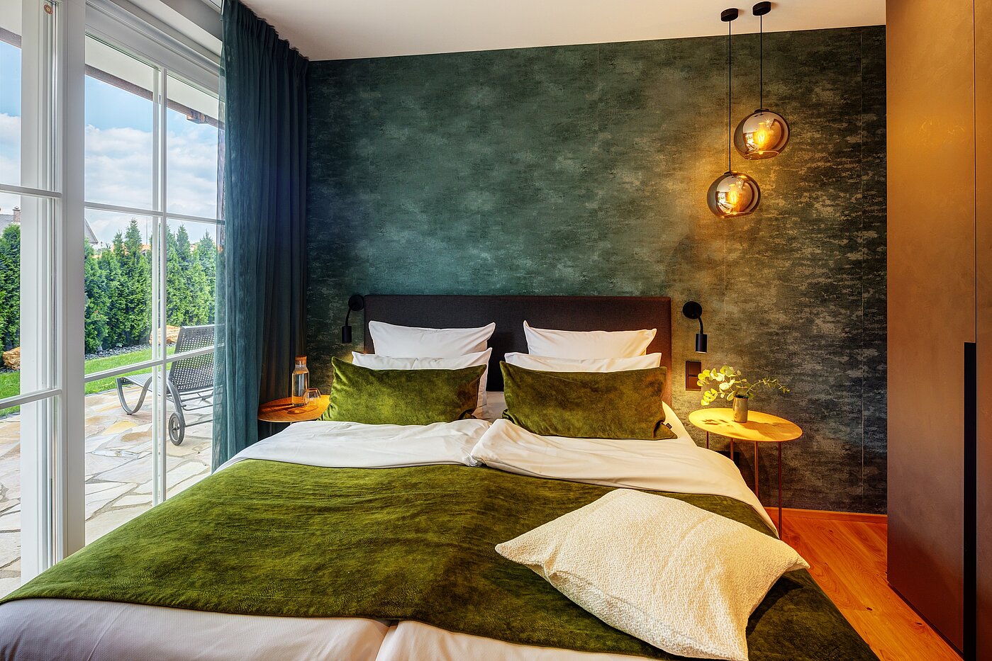Zemin kat daire ile 3 Odalar | Bad Wiessee | 70053 | Schlafzimmer 1