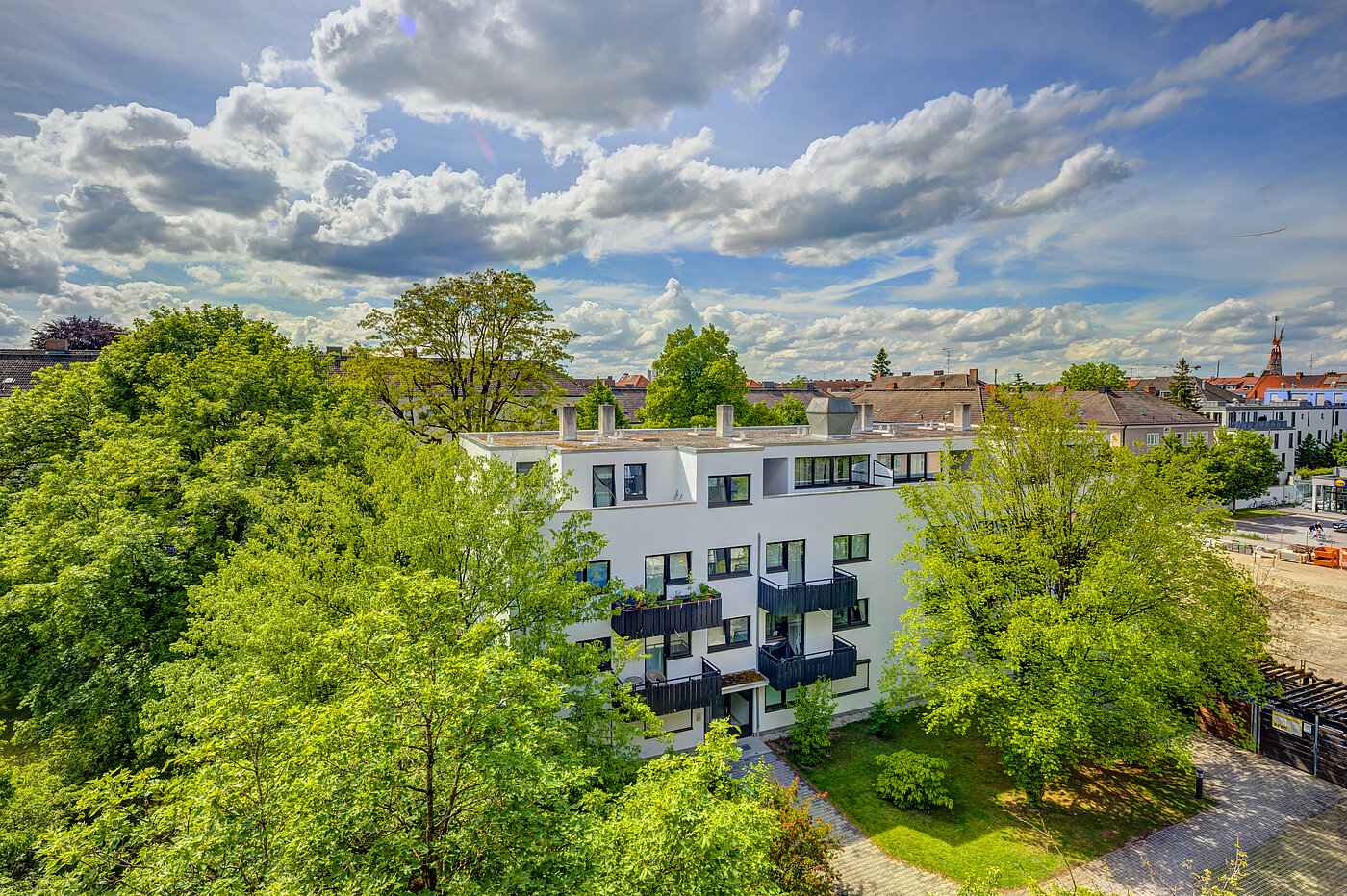 플랫 와 함께 1 방 | München-Milbertshofen | 70437 | Grüne Aussichten