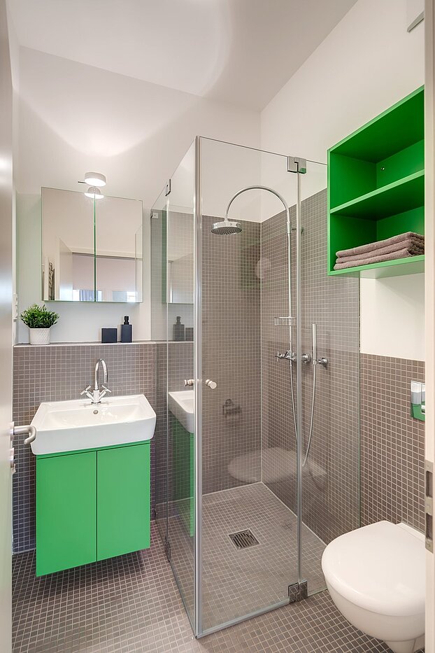 Asma kat ile 3 Odalar | München-Sendling | 2009ML8 | Schickes Duschbad