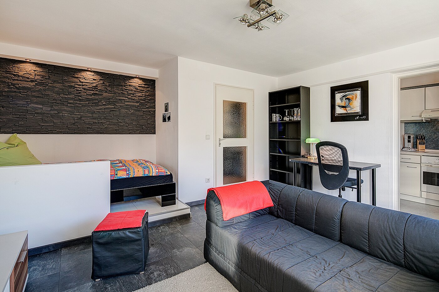 Apartment z 1 Pokój | München-Feldmoching | 70484 | Wohnbereich